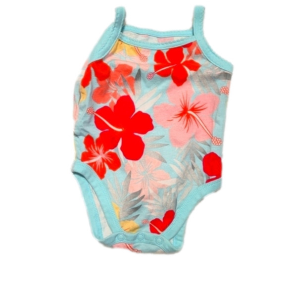 GARNAMIALS onsies. 0-3 months. Pink and teal. Both for 6 or 2 each - Picture 3 of 4